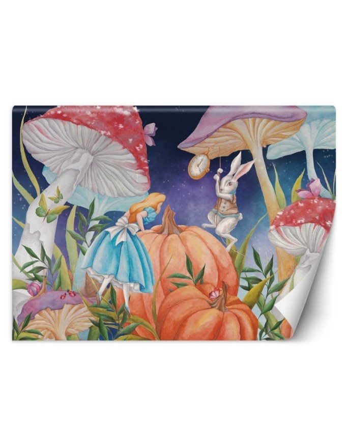 Children's wall mural - Alice in Wonderland | FEEBY