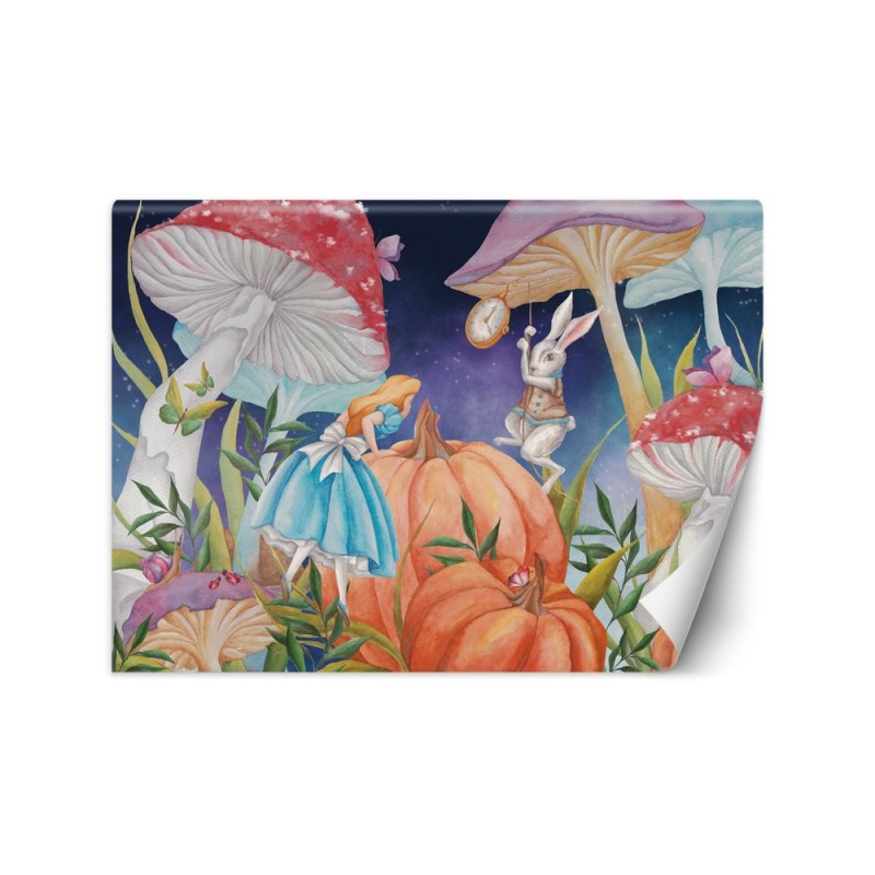 Children's wall mural - Alice in Wonderland | FEEBY