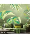 Exotic wall murals - Monstera leaves | FEEBY