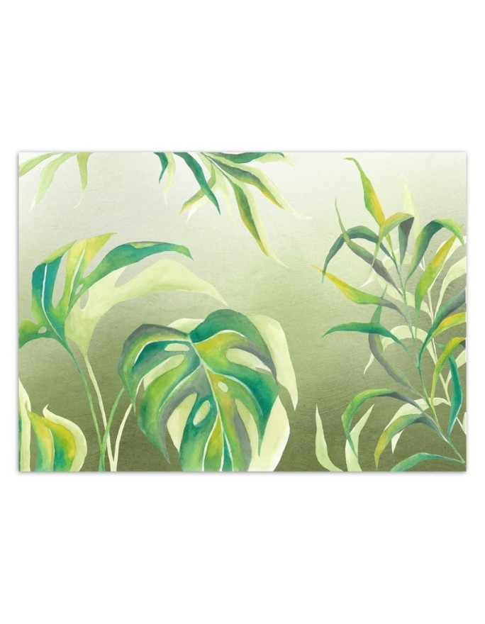 Exotic wall murals - Monstera leaves | FEEBY