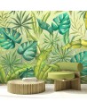 Exotic wall murals - Monstera leaves | FEEBY