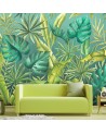 Exotic wall murals - Monstera leaves | FEEBY