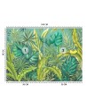 Exotic wall murals - Monstera leaves | FEEBY