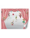 Wall mural - Circus acrobats for kids | FEEBY