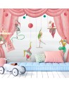 Wall mural - Circus acrobats for kids | FEEBY