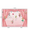 Wall mural - Circus acrobats for kids | FEEBY