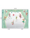 Wall mural - Circus acrobats for kids | FEEBY