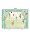Wall mural - Circus acrobats for kids | FEEBY