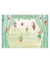 Wall mural - Circus acrobats for kids | FEEBY