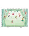 Wall mural - Circus acrobats for children | FEEBY