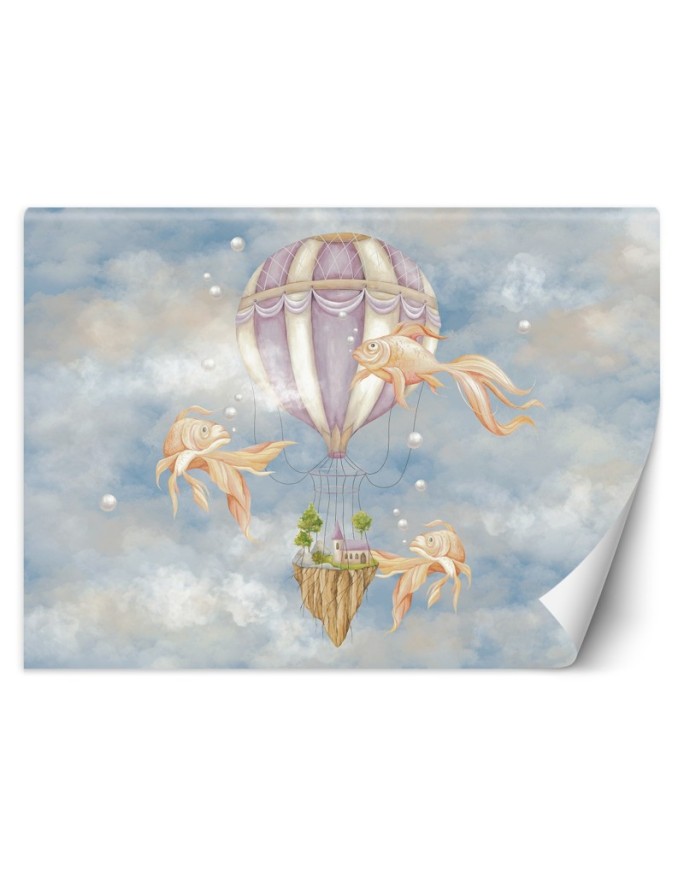 Wall mural Flying Balloon...