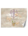 Children's room mural - Balloon fish house | FEEBY