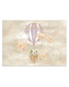 Children's room mural - Balloon fish house | FEEBY