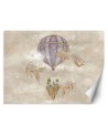 Children's room mural - Balloon fish house | FEEBY