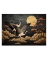 Peacocks against the moon - Peacocks against the moon | FEEBY