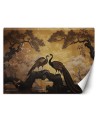 Photo wall mural - Peacock Bonsai Tree | FEEBY