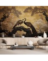 Photo wall mural - Peacock Bonsai Tree | FEEBY