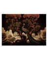 Photo wallpaper for living room - Peacock Animal Tree | FEEBY