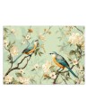 Oriental wall mural - Birds Flowers Chinoiserie | FEEBY