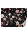 Photo wallpaper for living room - Peony Roses Flowers | FEEBY