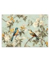 Photo wallpaper for living room - Bird on a branch | FEEBY