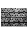 Photo wallpaper for living room - Geometric triangles 3D | FEEBY