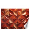 Photo wallpaper for living room - AI geometric abstraction | FEEBY