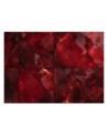 Photo wallpaper for living room - Red marble 3D | FEEBY