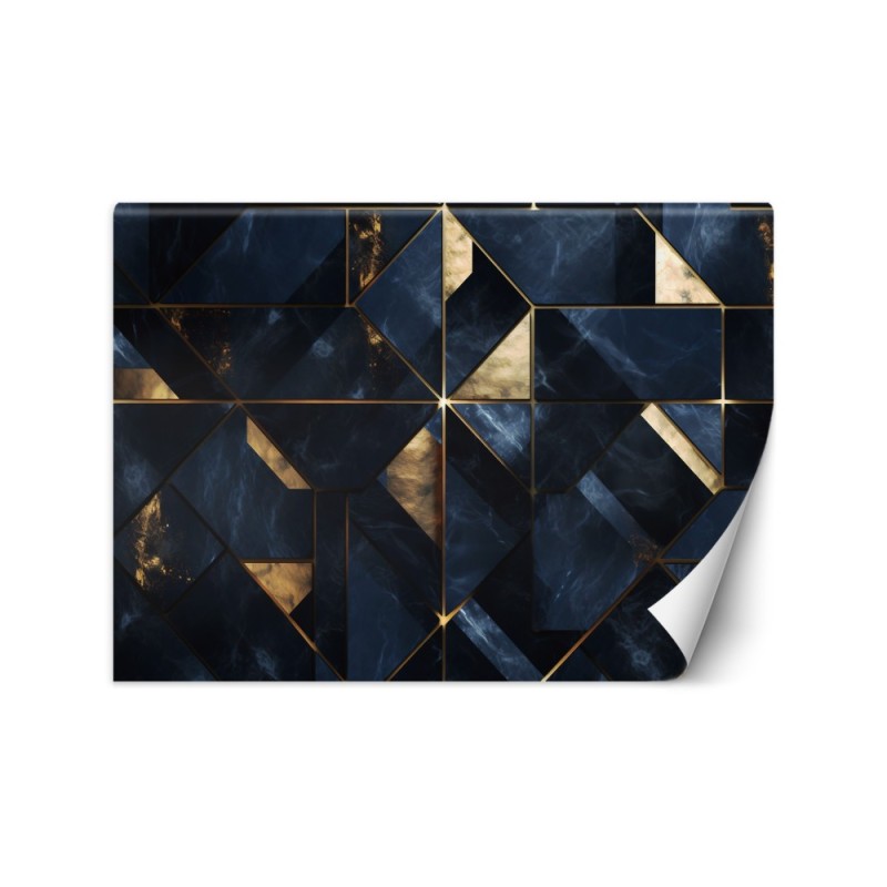 Modern wall murals - Blue marble 3D | FEEBY