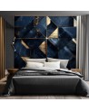 Modern wall murals - Blue marble 3D | FEEBY