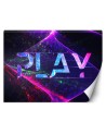 Wallpaper - Play lettering abstract symbols for the game room | FEEBY