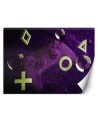 Wallpaper - Game console symbols for gamer's room | FEEBY