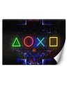 Photo wallpaper - Game console symbols for the gamer's room | FEEBY