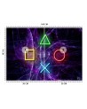 Wallpaper - Buttons for a controller for a gamer's room | FEEBY