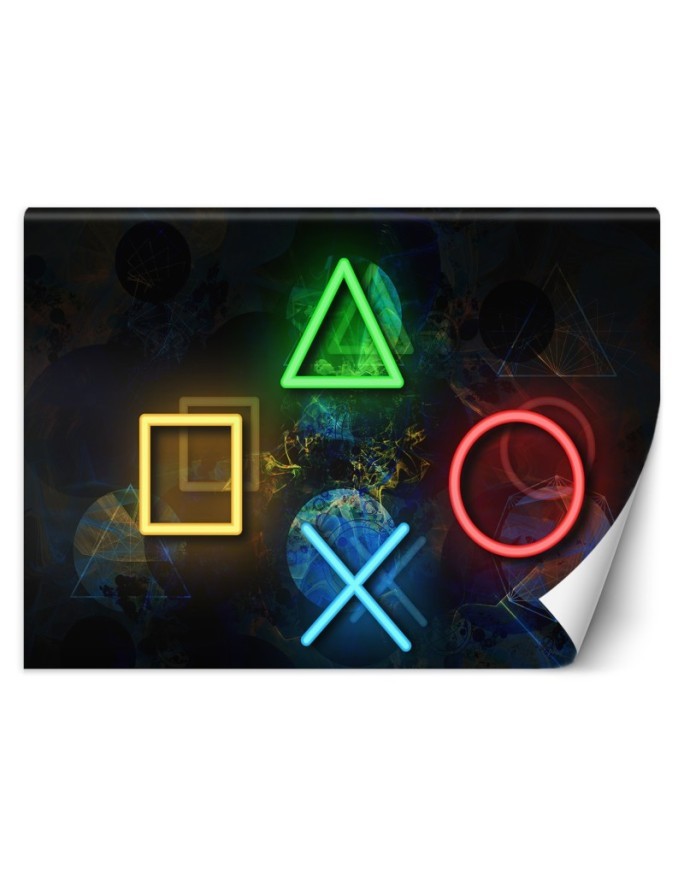 Photo wallpaper - Buttons for the controller room | FEEBY