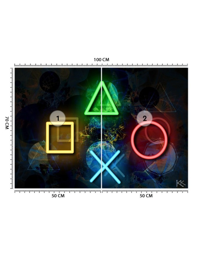 Photo wallpaper - Buttons for the controller room | FEEBY