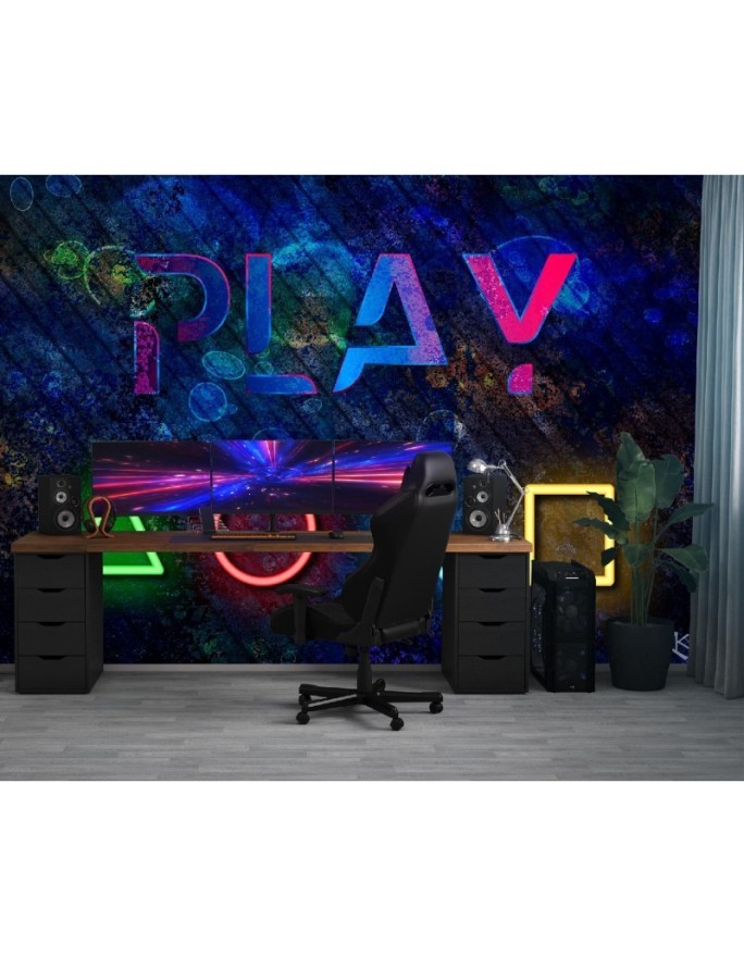 Wallpaper for teenagers - Buttons for controller and play caption | FEEBY