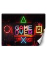 Photo Wallpaper for teenagers - Game Over lettering for gamer | FEEBY