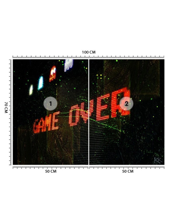 Wallpaper - Game Over for gamer | FEEBY