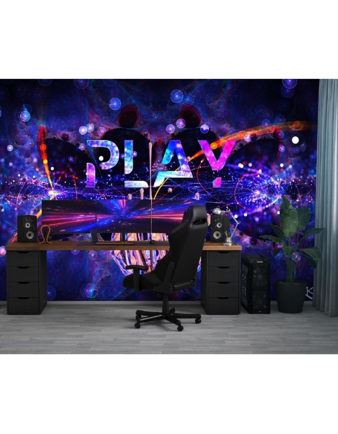 Wallpaper - Neon sign for gamer | FEEBY