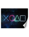 Wallpaper - Gaming console symbols for the gamer's room | FEEBY