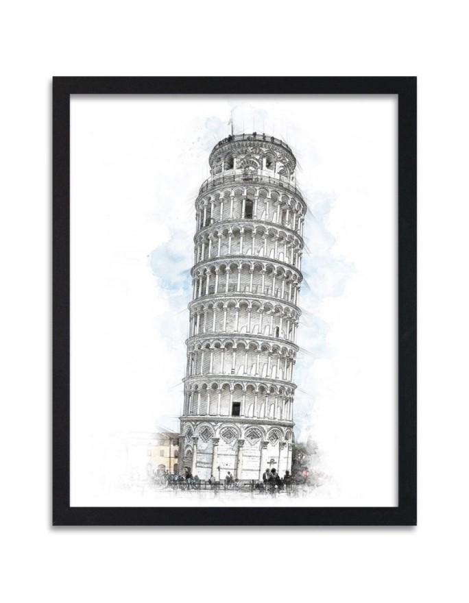 Poster Leaning tower of Pisa