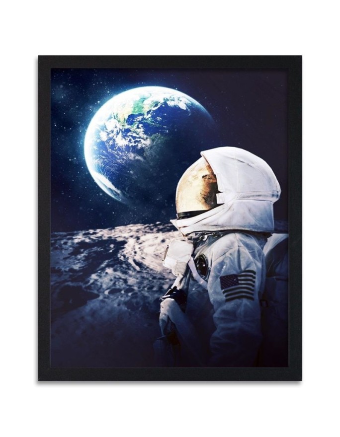 Poster Astronaut looking at...
