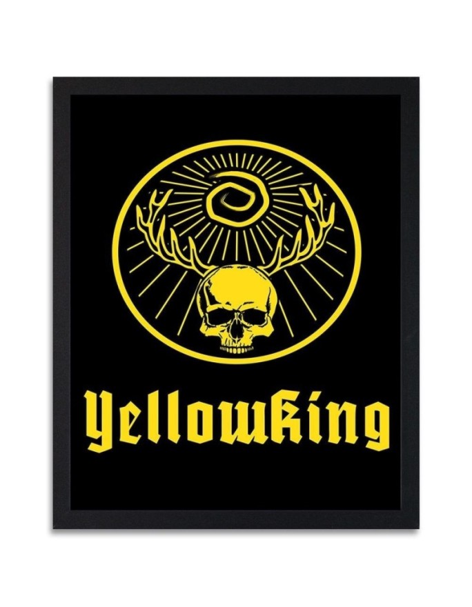 Poster Skull of the Yellow...