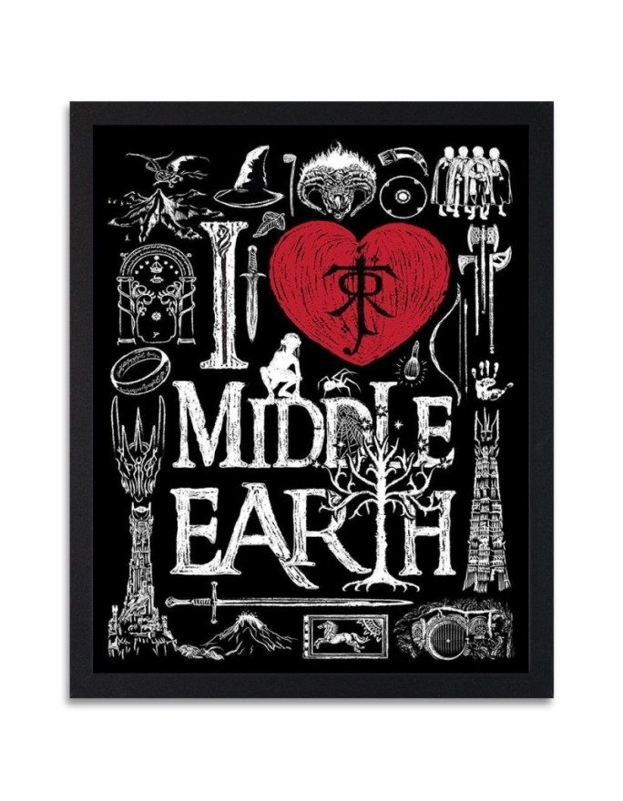 Poster I Love Middle Earth,...