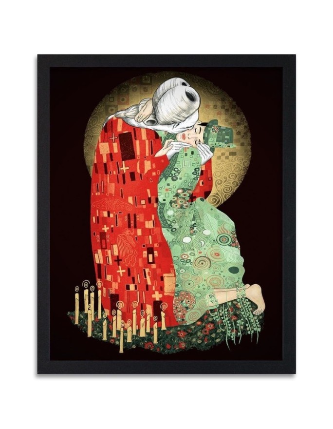 Poster Klimt's Bloody Kiss