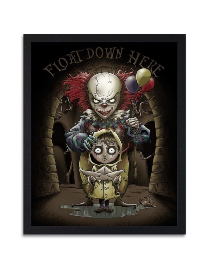 Poster The Spooky Clown, It...