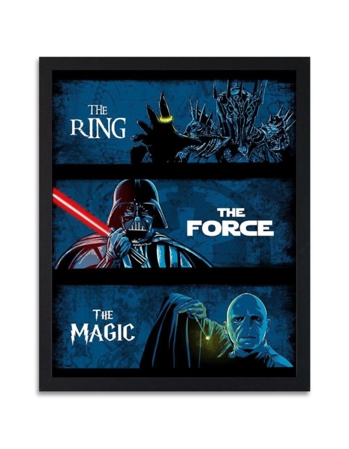 Poster Star Wars collage