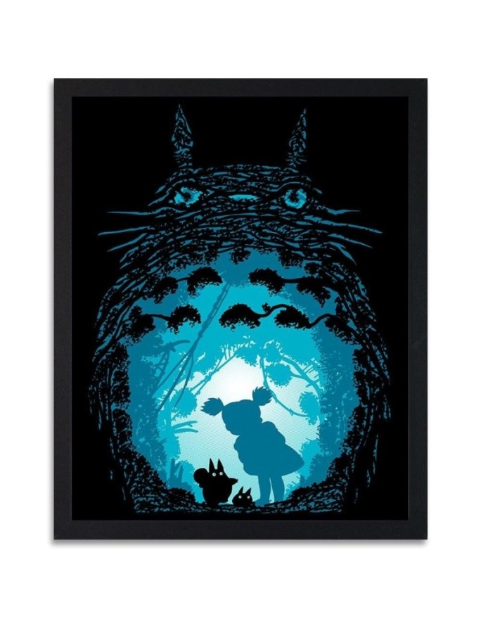 Poster Blue cave in cat