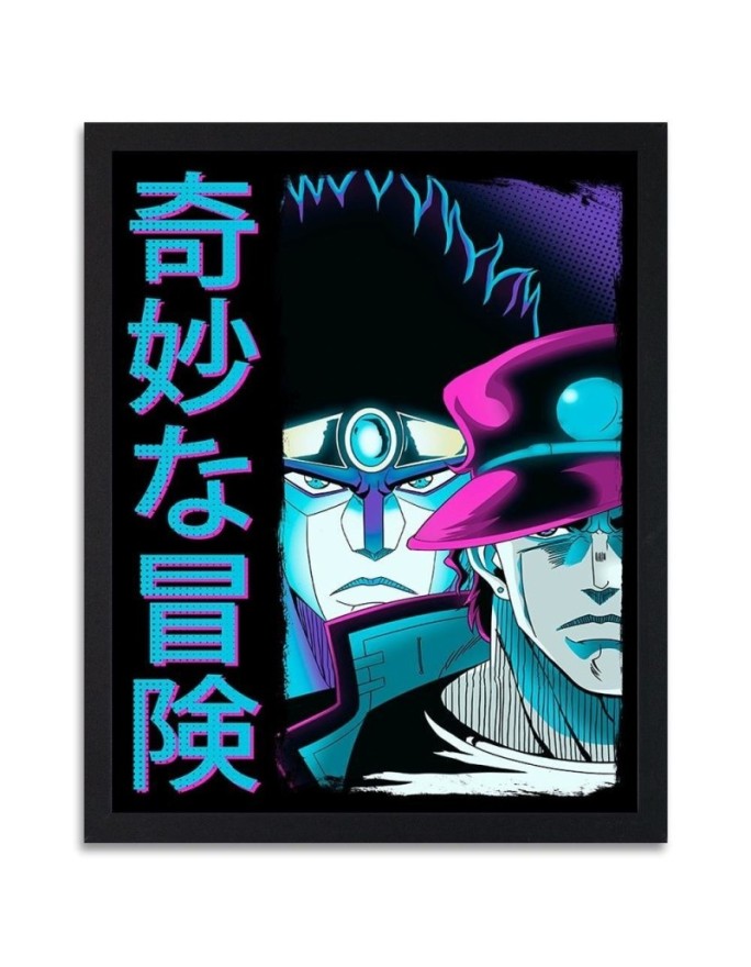 Poster Two faces of anime